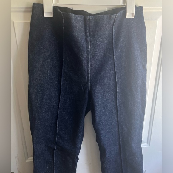 SPANXshape Women’s Dark Wash EveryWear Zero Waistband Micro Flare Jeans in XL - Picture 5 of 10